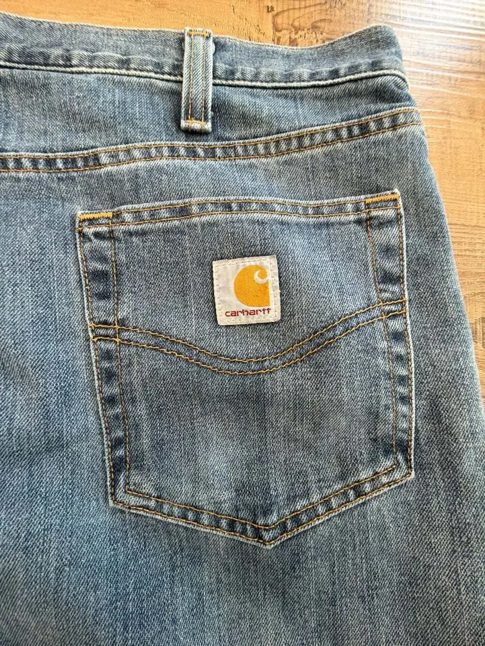 Carhartt B24 Relaxed Fit Straight Leg Denim Jeans